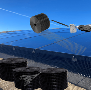 Usine certifiée CE et ISO, vente en gros de mailles anti-oiseaux pour panneaux solaires en PVC de 8 pouces, 1,5 mm, installation facile, prix bas - Product Image 1