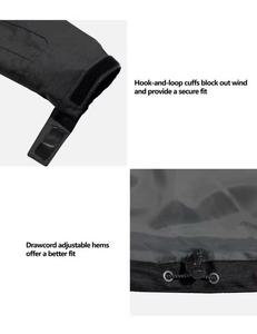 Veste Softshell Homme Automne Haute Qualité avec Fermeture Éclair, Coupe-Vent et Respirante pour Homme - Product Image 5