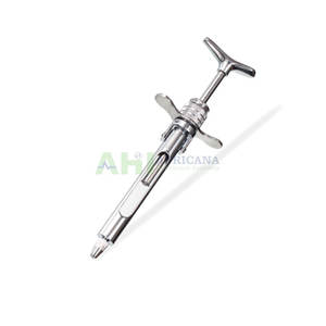 Jeringa Dental Manual de acero inoxidable de alta calidad con diseño de mango ergonómico reutilizable certificado CE - Product Image 6