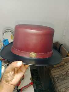 Sombreros de cuero de vaquero para hombre de estilo occidental/mejor proveedor al por mayor sombreros de cuero de vaquero para hombre de secado rápido - Product Image 3