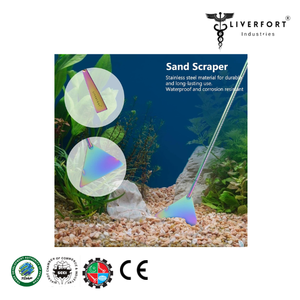 2024 Limpieza de acuario de alta calidad, juego de herramientas de 5 piezas, planta acuática, pecera, herramientas para plantas, Kit de herramientas largas para acuario, INDUSTRIAS LIVERFORT - Product Image 3