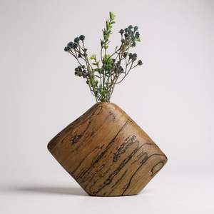 Modern Wooden Floor <b>Vase</b> Complements Farmhouse Decor Functional Container Pots Handmade Premium Design for Home Floral Displays - Product Image 4