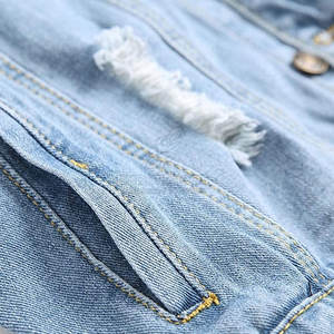 Chaqueta vaquera para hombre al mejor precio, chaqueta vaquera teñida lisa, chaqueta vaquera cómoda de invierno a la venta - Product Image 5