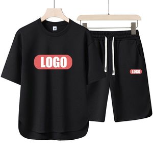 Ensemble t-shirt et short dégradé à rayures, design unique OEM, vêtements de sport, vêtements de basket-ball confortables, respirants et tendances pour le football - Product Image 3