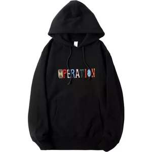 Vente en gros OEM Service personnalisé Zip Up Street Style hommes Hoodie personnalisé Streetwear Hoodie Hoodie Hoodie personnalisé broderie personnalisée - Product Image 2