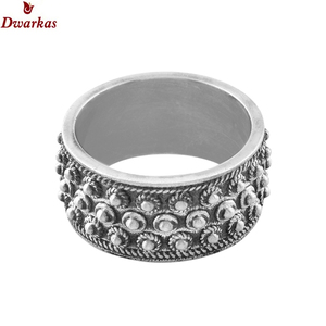 Best Selling 925 Sterling Silver <b>Plain</b> Band Texture <b>Rings</b> Ready Stock for Wholesale for Finger Usage - Product Image 3