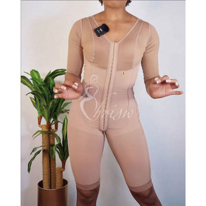 Fajas Colombianas Moldeador <span class=keywords><strong>de</strong></span> cuerpo completo Fajas reductoras Compresión 3 ganchos Levantamiento <span class=keywords><strong>de</strong></span> glúteos BBL Post cirugía Body Fajas - Product Image 3