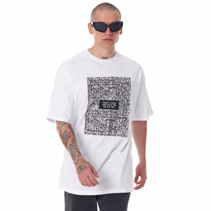 Nuova Tendenza: T-shirt da Uomo in Cotone Pesante di Alta Qualità, Personalizzabile con LOGO, Oversize, Girocollo, con Spalle Cadenti - Product Image 5