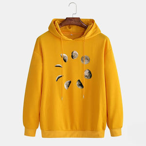 Sudadera con Capucha de Algodón 100% para Hombre, Estilo Urbano, Color Sólido, Fabricación OEM/ODM, Felpa para Otoño, Venta al Por Mayor - Product Image 1