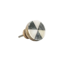 Bouton en os et en bois blanc et gris Infinity vente chaude boutons en marbre avec taille de forme de couleur personnalisée fabriqués en Inde article - Product Image 1
