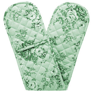 Juego de manoplas para horno con logotipo personalizado, manoplas para horno de cocina, manoplas de silicona para horno con Protector de dedos y agarradera - Product Image 6