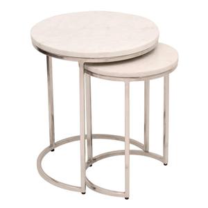 Modern Nesting Side Coffee <b>Tables</b> for Home Decor Custom Size High Quality Metal <b>Nested</b> End Tea <b>Tables</b> for Living Room - Product Image 2