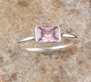 Anillo de Plata de Ley 925 con Engaste Clásico para Piedras Preciosas, 2-3g, para Mujer, Joyería de Jaipur para Bodas y Regalos, Venta al por Mayor - Product Image 3