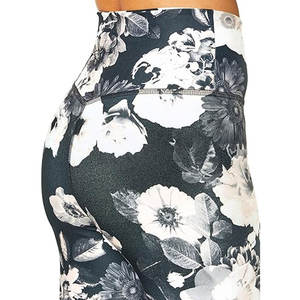 Leggings Deportivos de Cintura Media con Estampado Personalizado, Elásticos, Transpirables, de Secado Rápido, Spandex/Nylon, para Mujer, Diseño Digital - Product Image 5