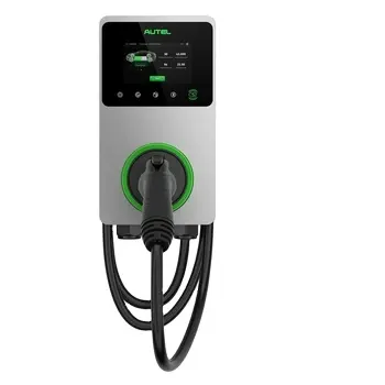 Autel produsen 12kw EV pengisi daya kotak dinding tipe 2 stasiun pengisian listrik aplikasi WIFI Tiongkok tingkat 2 pengisi daya mobil