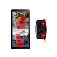 Cámara de Reversa y Delantera para Camión HD AHD 1080P PAL/NTSC con Visión Nocturna, Impermeable IP68, 1 Año de Garantía