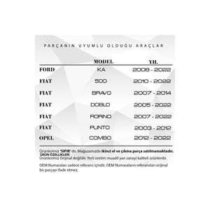 Perno de tuerca de rueda para Fiat Doblo,fiorino,Ford Ka, Opel Combo - Product Image 1