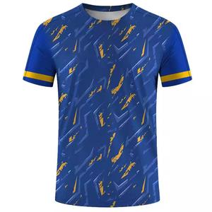 เสื้อยืดผู้ชายขายดีที่สุด ออกแบบโลโก้ตามสั่ง พิมพ์ลายแบบซับลิเมชั่น เป็นมิตรกับสิ่งแวดล้อม ระบายอากาศได้ดี ผลิตจากโพลีเอสเตอร์/คอตตอน สีสันตามสั่ง สำหรับผู้ใหญ่ - Product Image 5