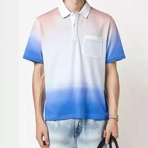 Camisas POLO transpirables 100% para hombre, perfectas para ropa informal de negocios/Stock. - Product Image 2