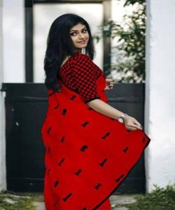 Vind De Perfecte Laagste Prijs Saree Voor Dagelijks Gebruik Uit Onze Collectie Kanchipuram Jacquard Zari Werk Saree Met Blouse - Product Image 2