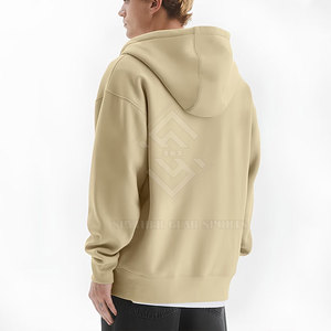 Meilleures ventes 2025 – Sweat à capuche zippé pour homme, prix bas, hiver, uni, décontracté, logo personnalisé imprimé, haute qualité - Product Image 4