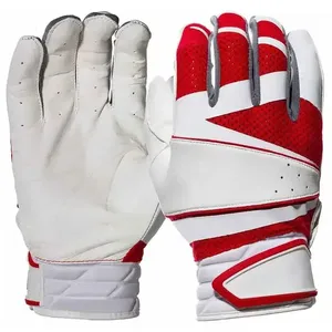 Dernière mode Gants de frappe de baseball à impression personnalisée Gants de frappe de baseball softball fabriqués en usine - Product Image 4