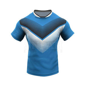 Logo personnalisé uniforme de rugby football à séchage rapide ensemble de vêtements de sport professionnels respirants de haute qualité - Product Image 5