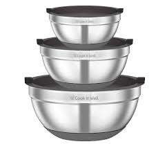 Saladier de cuisine en acier inoxydable et ensemble de bols de taille personnalisée avec utilisation transparente et faite à la main à bas prix - Product Image 5