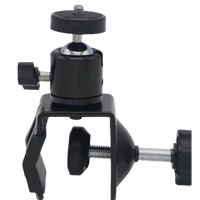 Pince support de fixation de pince pince réglable en forme de U caméra pince rotative pince en C robuste support de pince en U 1/4 "vis à broche