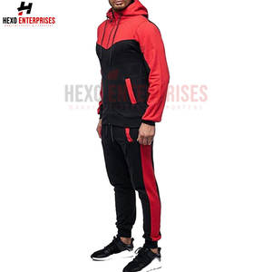 Vêtements de sport personnalisés en gros pour hommes Fitness Jogging Costumes Survêtement d'hiver Ensemble de survêtements pour adultes - Product Image 2