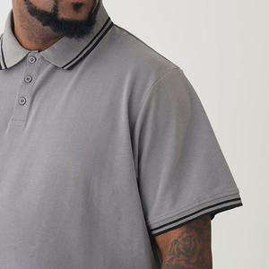 Polo pour homme tendance 2025 pour adultes, parfait pour la salle de sport, tenue décontractée, manches courtes, prix bas, bon fabricant - Product Image 4