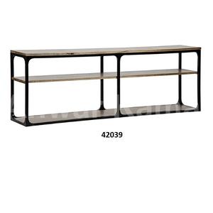 Table en métal en forme de C dorée à l'aspect moderne Table en métal fini or décorative pour la maison Table d'appoint en métal de salon - Product Image 6