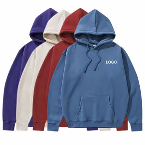 Venta al por mayor personalizado de alta calidad de gran tamaño envío gratis 100% algodón peso pesado liso blanco Atlético sudaderas con capucha Unisex - Product Image 1