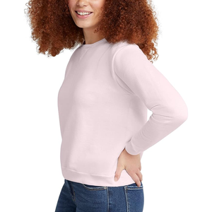 Jersey informal de manga larga, sudadera con hombros caídos, sudadera con estampado de letras, sudadera holgada de algodón coreano Harajuku para mujer - Product Image 3