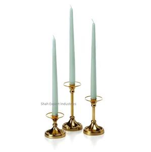 Newest Design Metal Golden <b>Taper</b> <b>Candle</b> Holder for Christmas Diwali Party Tabletop Decorative <b>Candle</b> <b>Taper</b> Set - Product Image 2