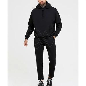 Wholesale Custom Men Sweat Suit Sweatpants <b>Jogger</b> Men Acid Wash Zipper 2 Piece Set Sweatsuits Tracksuit - Product Image 6