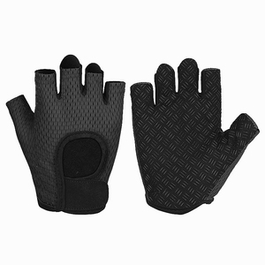 Logotipo personalizado Guantes de levantamiento de pesas de alta calidad Gimnasio Entrenamiento Hombres Culturismo Guantes de fitness Precio al por mayor - Product Image 3