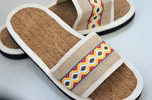 Zapatillas de fibra de coco VIET FARGIMEX-Calzado ecológico, comodidad interior, sensación de spa natural - Product Image 6