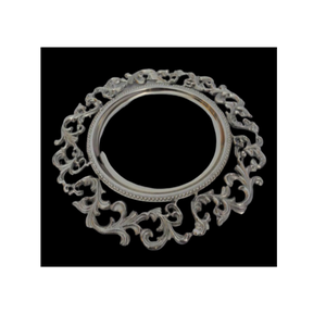 Sous-assiette de présentation de vaisselle, design avantageux, forme ronde, couleur argent, à prix abordable - Product Image 5