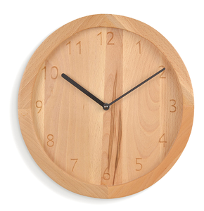 Wood Wall <b>Clock</b> Hot Selling <b>Sale</b> Christmas Gift Wooden Wall Hanging Antique Wooden Decorative Wall <b>Clock</b> Quartz - Product Image 4