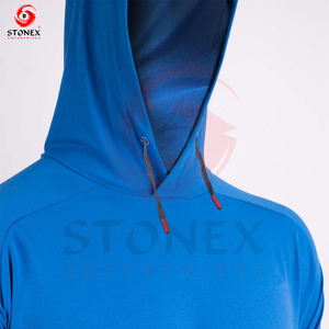 เสื้อฮู้ดตกปลาพิมพ์โลโก้ตามสั่ง สีตามสั่ง ระบายอากาศได้ดี สำหรับผู้ชาย - Product Image 2
