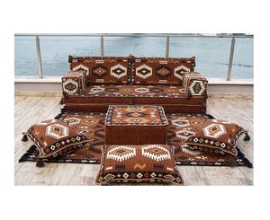 Asientos de suelo árabe Sofá de suelo árabe Piso de asiento Árabe | 11 piezas, 28 bailes con esponja 10 + 10 : 20cm - Product Image 1