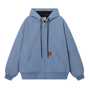 Service OEM Blouson aviateur de haute qualité personnalisé pour hommes Tissu 100% coton avec coutures de haute qualité - Product Image 1