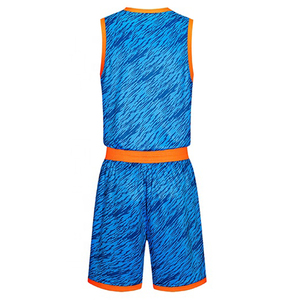เสื้อบาสเก็ตบอลพิมพ์ซับลิเมชันได้กำหนดเอง - Product Image 3