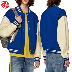 Veste de baseball universitaire à manches en similicuir de haute qualité vêtements de mode d'hiver avec caractéristique imperméable chaude et élégante - Product Image 6