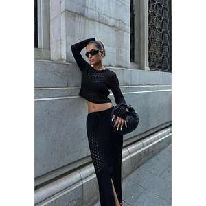 Conjunto de Crochet Estilo Y2K Macey 9882 en Tejido de Punto - Product Image 1