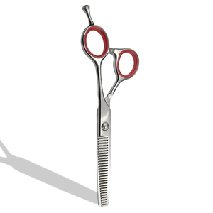 6-Inch Professional Stainless Steel Sharp Barber <b>Scissors</b> with Offset Handle <b>for</b> <b>Hair</b> <b>Thinning</b> - Product Image 5