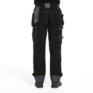 Custom Corduroy Men <b>Cargo</b> <b>Work</b> Trousers Multi-Pocket Straight Reinforced Knees Waterproof Lightweight Outdoor Hiking - Product Image 4