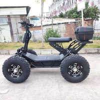 Scooter électrique tout-terrain 4x4 puissant 8000W pour adultes, quad électrique 60V/72V tout-terrain