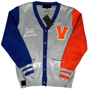 Customized Historically Black College & University Varsity <b>Cardigan</b> Premium Letterman <b>Cardigan</b> <b>Sweater</b> for University Apparel - Product Image 5